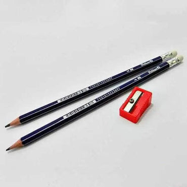 Pelikan HB Pencil With Eraser &amp; 1 Free Pencil Sharpener 12 Pieces/Box thestationers